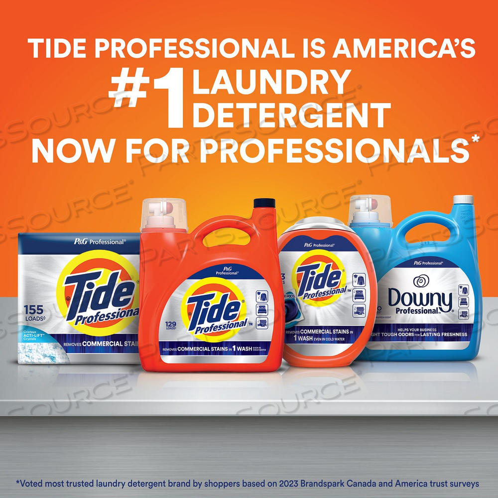 COMMERCIAL LIQUID LAUNDRY DETERGENT, 105 OZ POUR BOTTLE by Tide