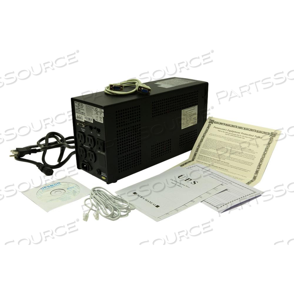 15V 9W 50/60HZ 5.1 X 7.5 X 15IN LINE INTERACTIVE UPS 