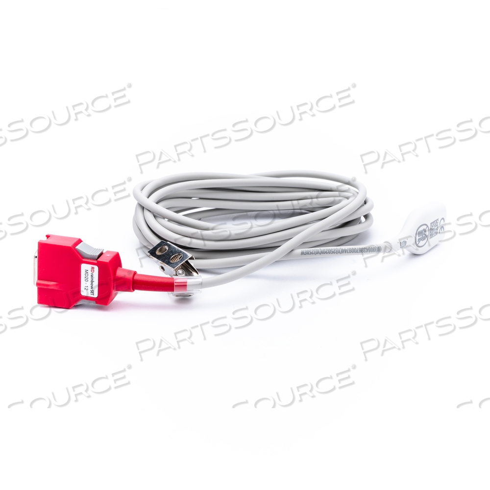 4073 Masimo 12FT RD MD20 RAINBOW CABLE SET For Sale