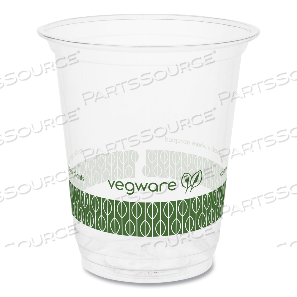 76-SERIES COLD CUP, 7 OZ, CLEAR/GREEN by Vegware 76-SERIES COLD CUP, 7 OZ, CLEAR/GREEN by Vegware