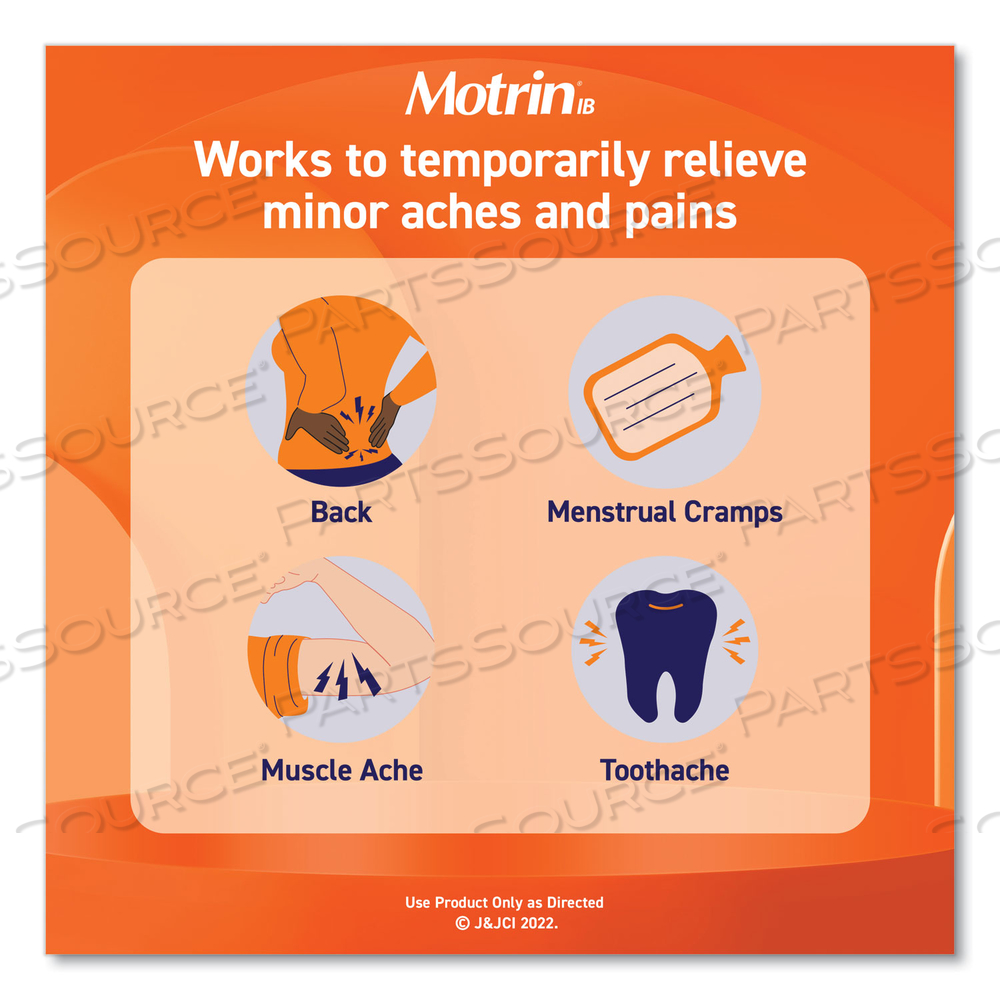 IBUPROFEN TABLETS, TWO-PACK by Motrin