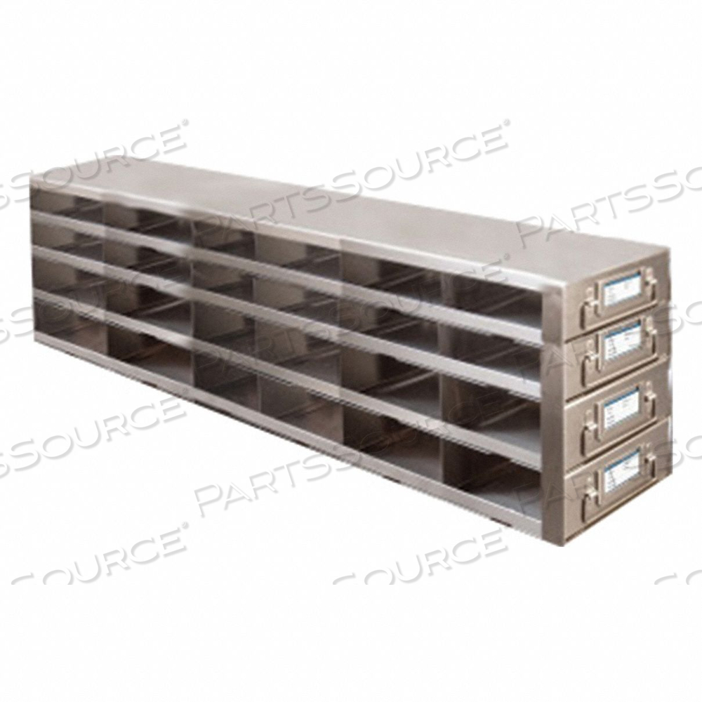 FREEZER RACK FOR 96 WELL MICROTUBE BOXES by Cole Parmer