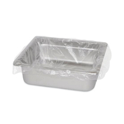STEAM PAN LINERS, WITH TWIST TIES, 0.33, 0.25 PAN, 0.02 MIL, 18" X 14" by Royal Paper
