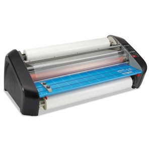 PINNACLE 27 EZLOAD LAMINATOR, 27" MAX DOCUMENT WIDTH, 3 MIL MAX DOCUMENT THICKNESS by ACCO Brands PINNACLE 27 EZLOAD LAMINATOR, 27" MAX DOCUMENT WIDTH, 3 MIL MAX DOCUMENT THICKNESS by ACCO Brands