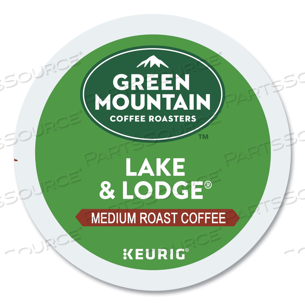LAKE AND LODGE COFFEE K-CUPS, MEDIUM ROAST by Green Mountain Coffee