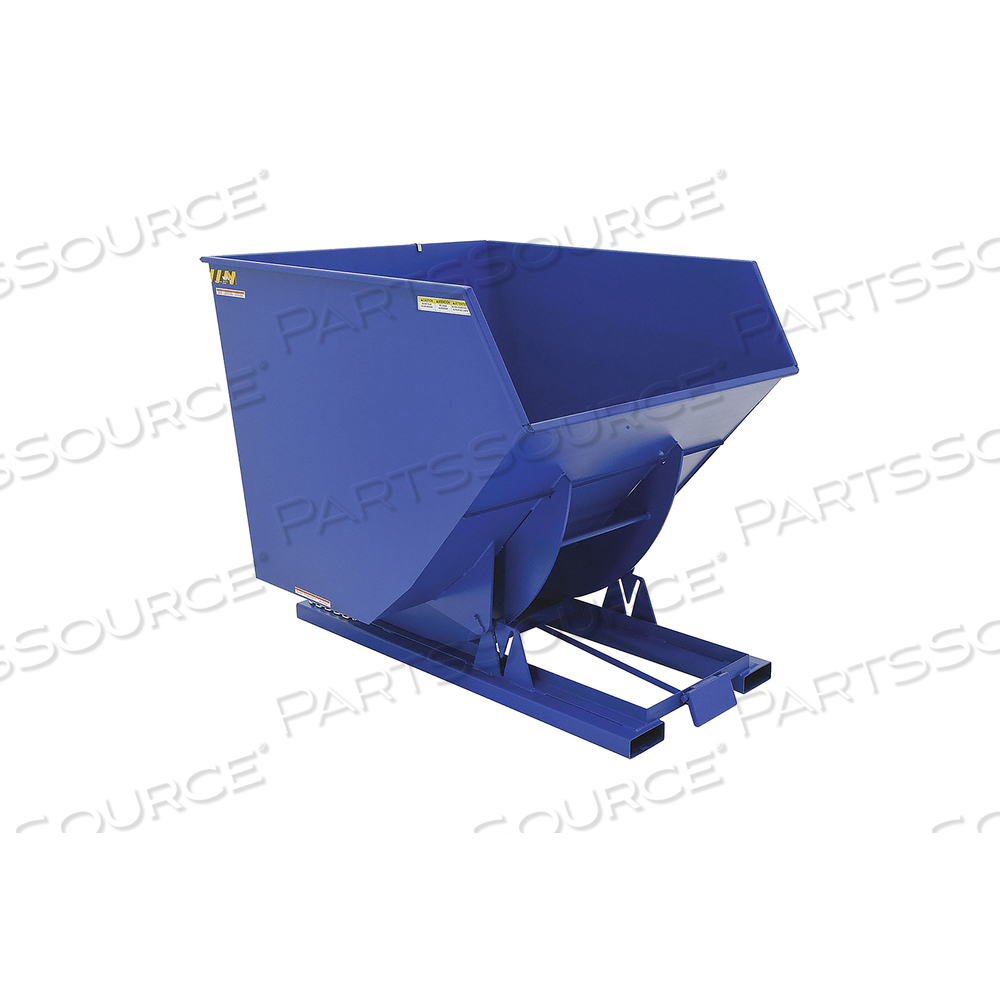 SELF DUMPING HOPPER - HEAVY DUTY - BLUE by Vestil Manufacturing Corp.