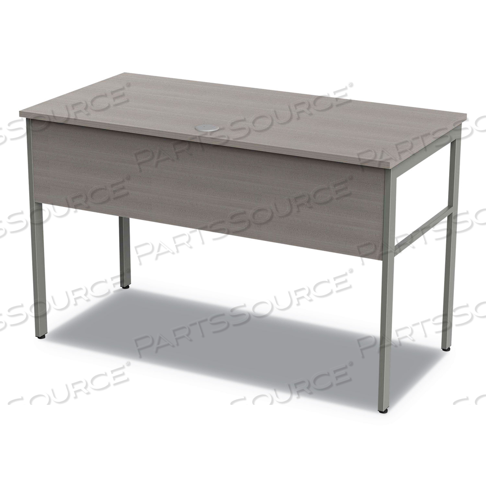 URBAN SERIES DESK WORKSTATION, 47.25" X 23.75" X 29.5", ASH by Linea Italia Inc