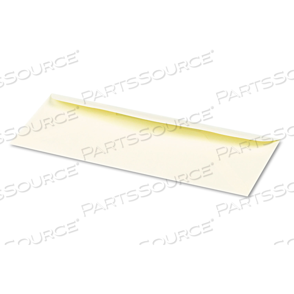 25% COTTON #10 BUSINESS ENVELOPE, COMMERCIAL FLAP, GUMMED CLOSURE, 4.13 X 9.5, IVORY by SOUTHWORTH PRODUCTS CORP