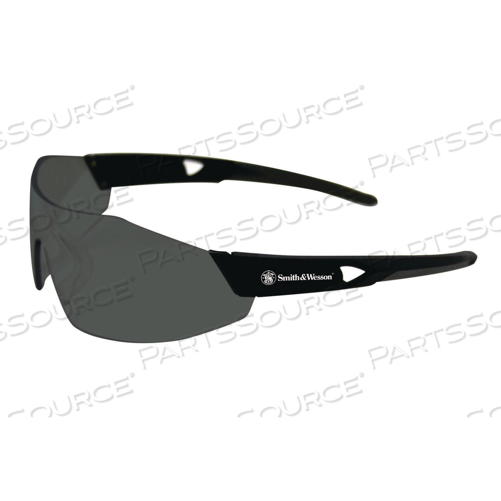 44 MAGNUM SAFETY GLASSES, BLACK FRAME, BLACK LENS by Smith & Wesson