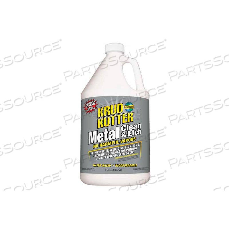 METAL CLEAN & ETCH - 1 GALLON BOTTLE by Krud Kutter