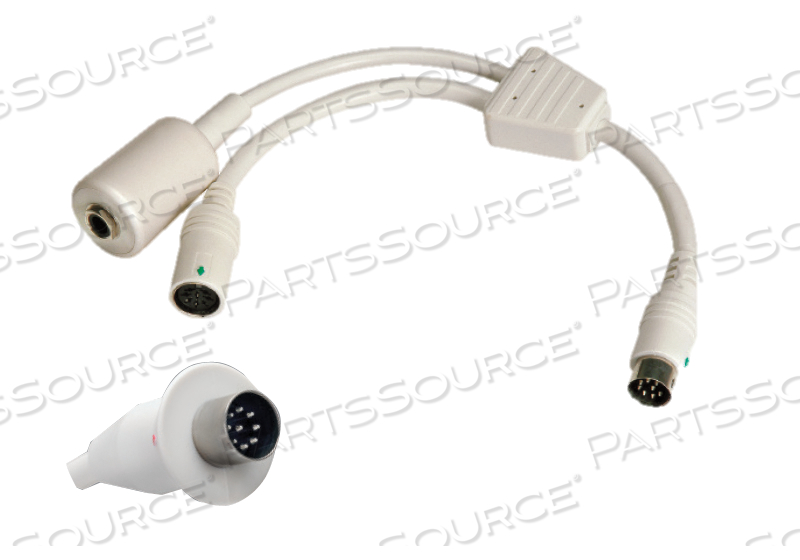 TYPE Y2 ADAPTER, 9 PIN DIN PLUG by Crest Healthcare TYPE Y2 ADAPTER, 9 PIN DIN PLUG by Crest Healthcare