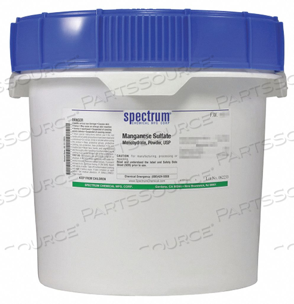 MANGANESE SULFATE USP 12KG by Spectrum MANGANESE SULFATE USP 12KG by Spectrum