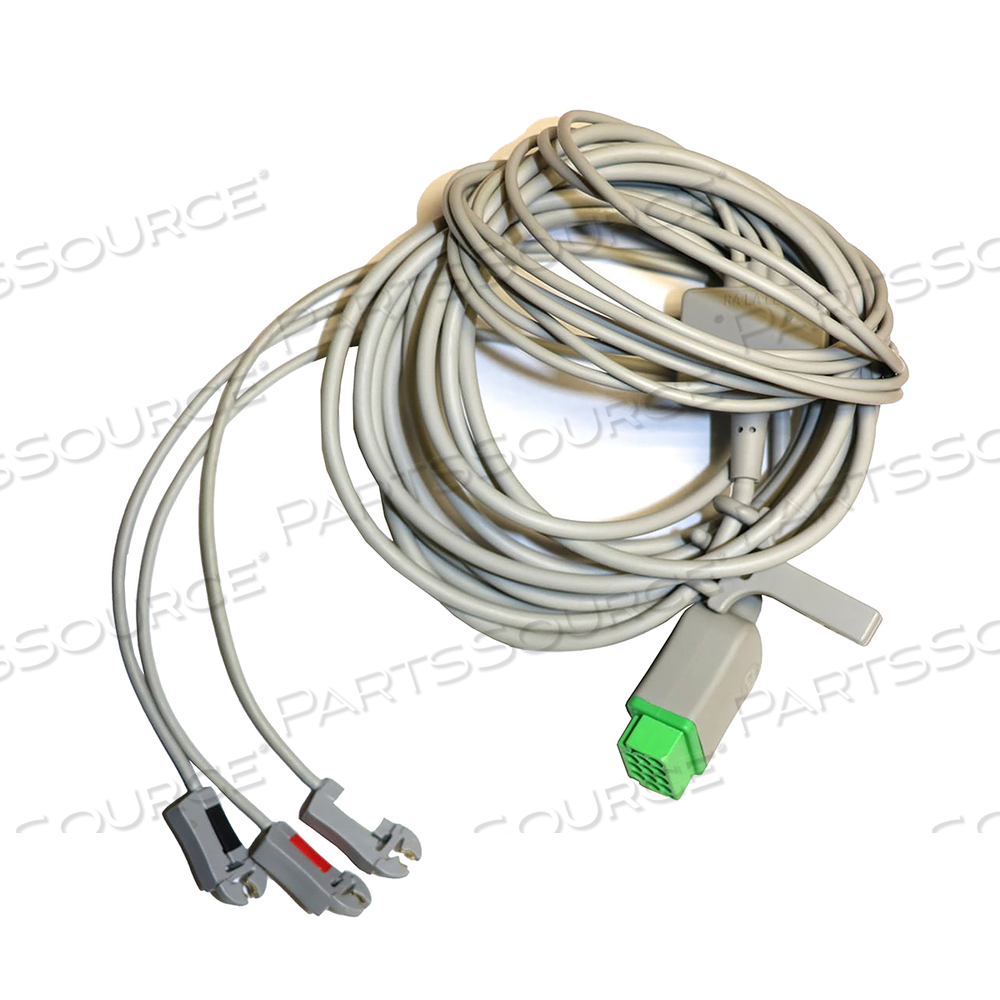 GE ECG TRUNK CABLE + LEADWIRE SET, 3LD, 12FT 