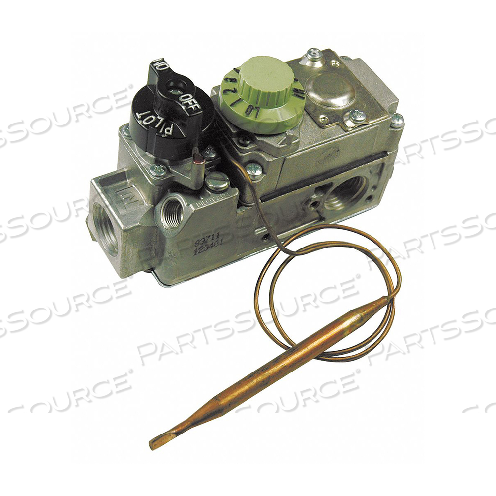 GAS HEATING VALVE - 1/2" INLET & OUTLET, CAP. LENGTH 18", HYDRAULIC SNAP ACTION 