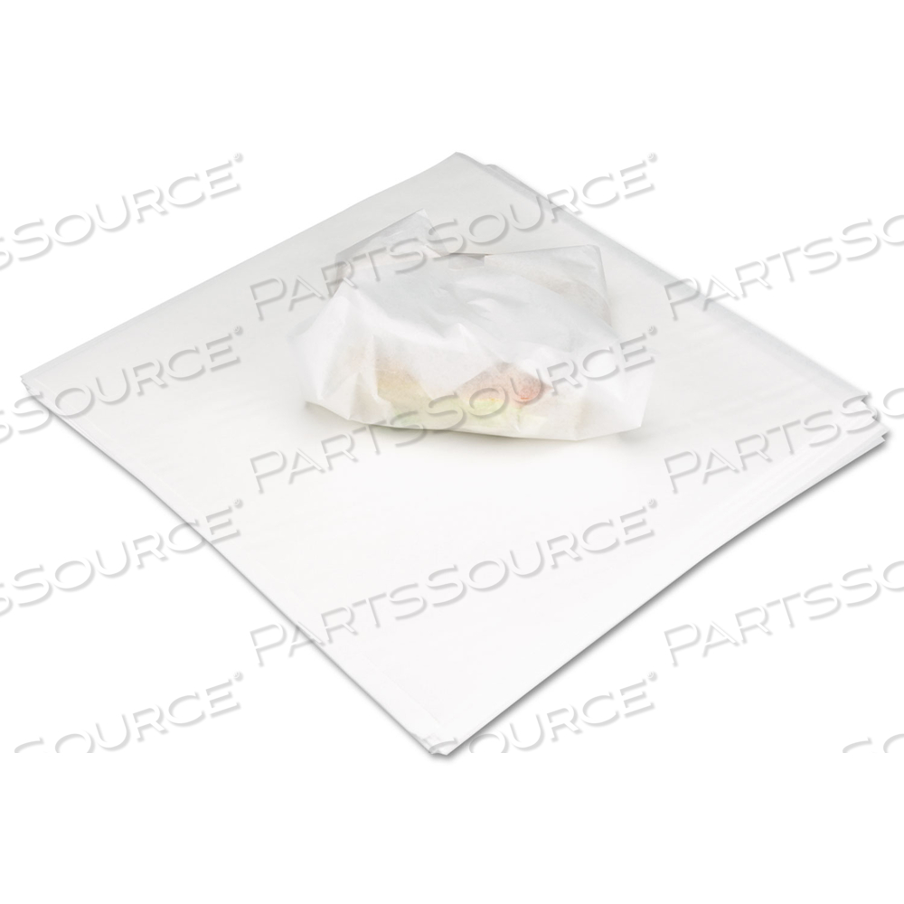 DELI WRAP DRY WAXED PAPER FLAT SHEETS, 12 X 12, WHITE by Marcal DELI WRAP DRY WAXED PAPER FLAT SHEETS, 12 X 12, WHITE by Marcal