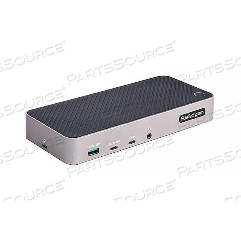 3.3 W X 1.2IN H USB-C TRIPLE MONITOR DOCKING STATION by StarTech.com Ltd. 3.3 W X 1.2IN H USB-C TRIPLE MONITOR DOCKING STATION by StarTech.com Ltd.