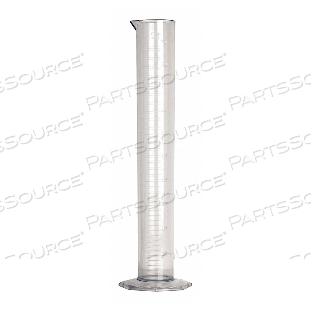 GRADUATED CYLINDER 1000ML 10ML GRADS PMP by Bel-Art Products GRADUATED CYLINDER 1000ML 10ML GRADS PMP by Bel-Art Products