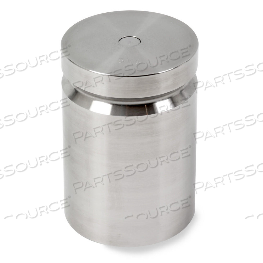 5000G 303 STAINLESS STEEL CYLINDRICAL ASTM CLASS 6 CALIBRATION WEIGHT by Troemner, LLC