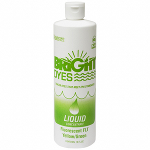 DYE TRACER LIQUID YELLOW/GREEN 1 PINT by Bright Dyes