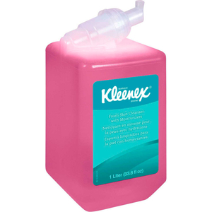 FOAM SKIN CLEANSER W/ MOISTURIZERS LIGHT FLORAL, 1000ML CASSETTE 6/CASE by Kleenex FOAM SKIN CLEANSER W/ MOISTURIZERS LIGHT FLORAL, 1000ML CASSETTE 6/CASE by Kleenex