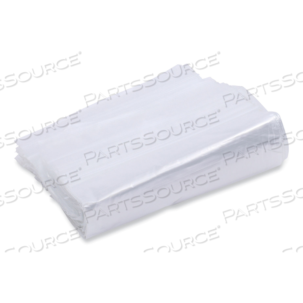 RECLOSABLE FOOD STORAGE BAGS, SANDWICH, 1.15 MIL, 6.5" X 5.89", CLEAR by Boardwalk