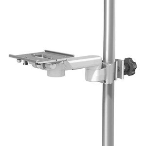 M SERIES 8 IN PIVOT ARM WITH SLIDE-IN MOUNTING PLATE AND POST/POLE TRANSPORT CLAMP INTERFACE by GCX Corporation M SERIES 8 IN PIVOT ARM WITH SLIDE-IN MOUNTING PLATE AND POST/POLE TRANSPORT CLAMP INTERFACE by GCX Corporation