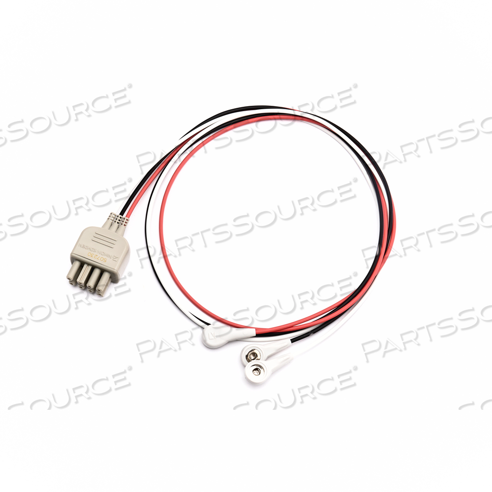 3 LEAD TWIN PIN ECG CABLE 