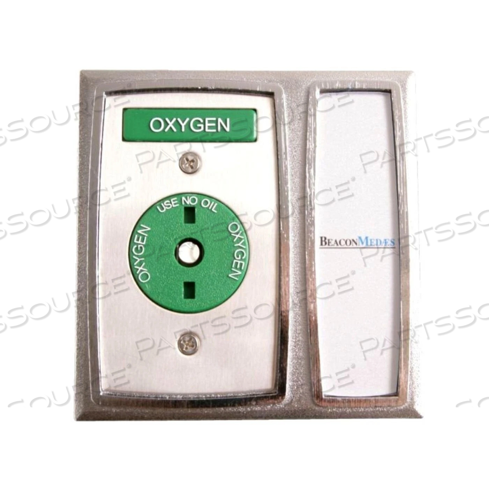 OXYGEN GEMINI QUICK CONNECT FRONT LATCH PLATE by Beacon Medaes