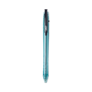 REVOLUTION OCEAN BOUND BALLPOINT PEN, RETRACTABLE, MEDIUM 1 MM, BLACK INK/TRANSLUCENT BLUE BARREL by BIC REVOLUTION OCEAN BOUND BALLPOINT PEN, RETRACTABLE, MEDIUM 1 MM, BLACK INK/TRANSLUCENT BLUE BARREL by BIC
