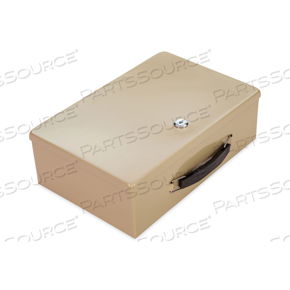 HEAVY DUTY FIRE RETARDANT BOX, 1 COMPARTMENT, 12.75 X 8.25 X 4, SAND by CONTROLTEK HEAVY DUTY FIRE RETARDANT BOX, 1 COMPARTMENT, 12.75 X 8.25 X 4, SAND by CONTROLTEK