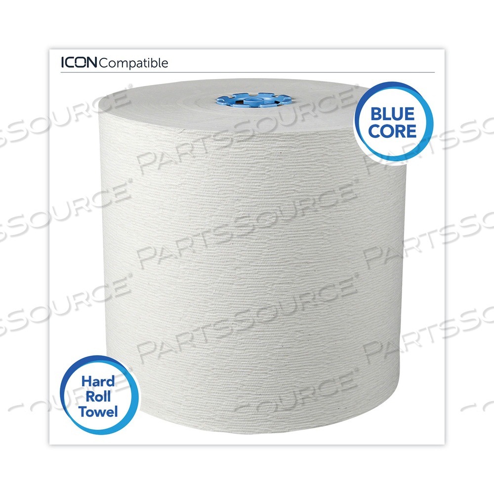 PRO HARD ROLL PAPER TOWELS WITH ABSORBENCY POCKETS, FOR SCOTT PRO DISPENSER, BLUE CORE ONLY, 7.5" X 900 FT/CARTON by Scott