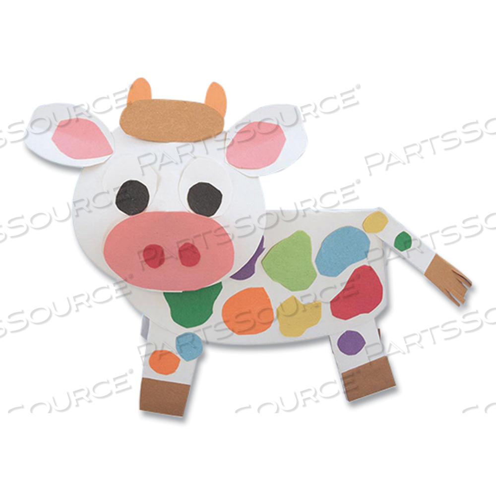 CONSTRUCTION PAPER, 9 X 12, ASSORTED COLORS, 264/PACK by Prang