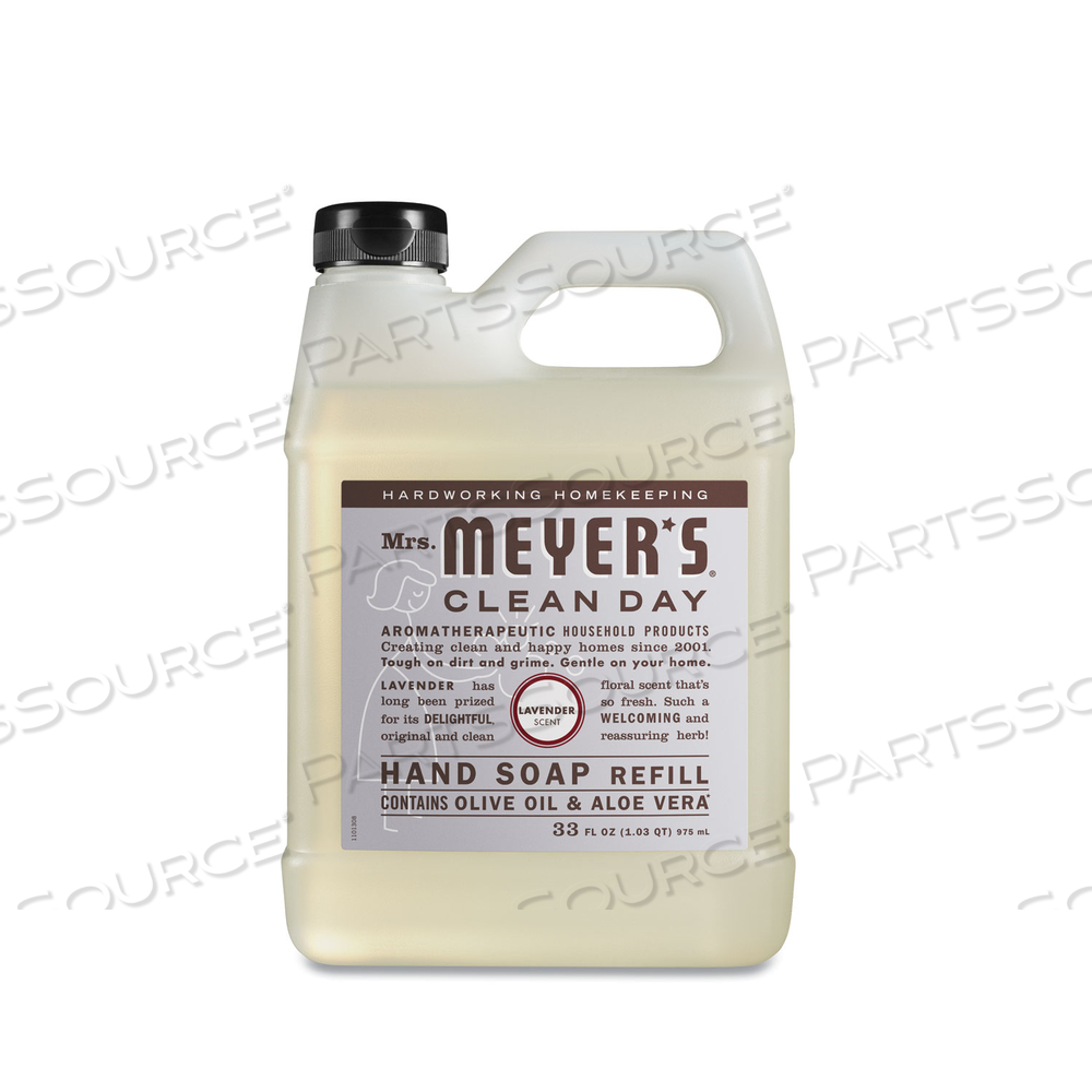 CLEAN DAY LIQUID HAND SOAP REFILL, LAVENDER, 33 OZ by Mrs. Meyer's