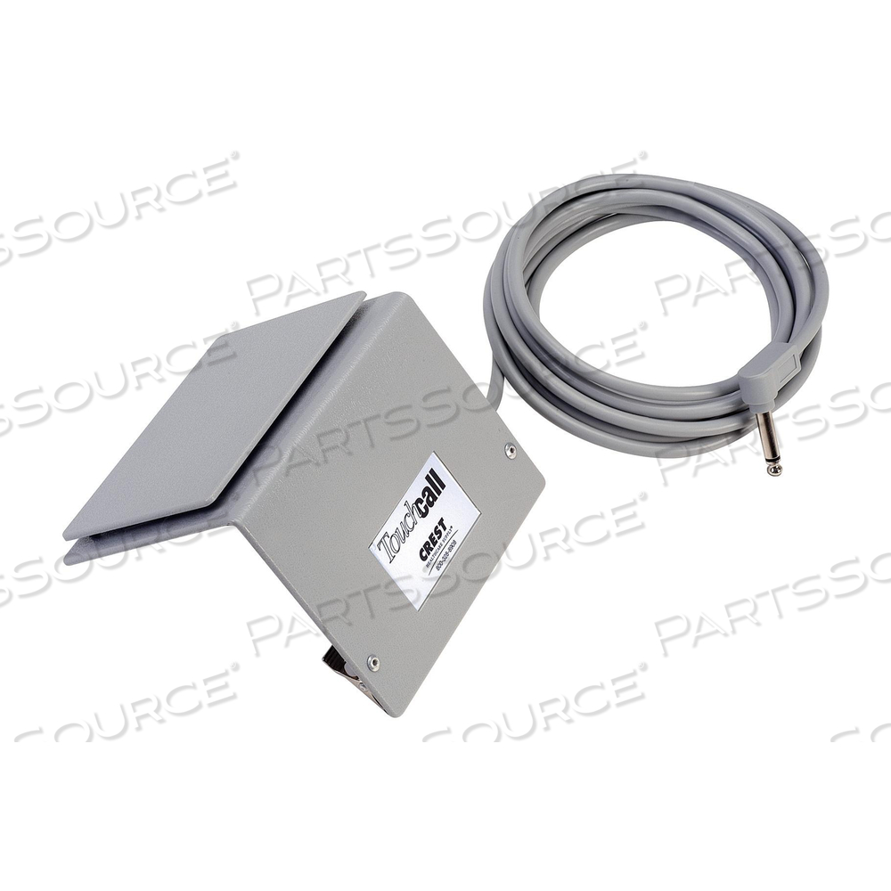 1/4 IN PHONE PLUG GRAY TOUCHCALL CALL CORD, 10FT by Crest Healthcare