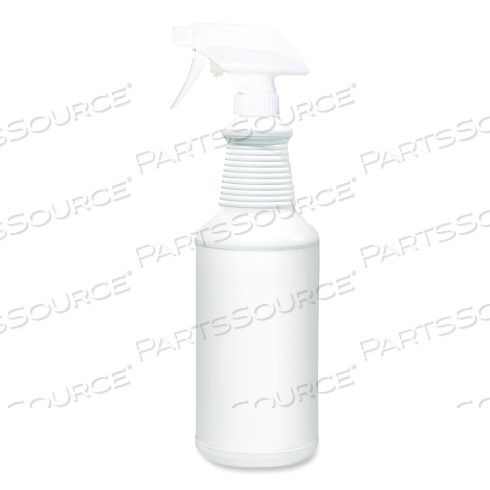 WATER ONLY SPRAY BOTTLE, 32 OZ, WHITE by Diversey