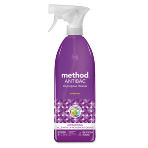 ANTIBAC ALL-PURPOSE CLEANER, WILDFLOWER, 28 OZ SPRAY BOTTLE, 8/CARTON by Method ANTIBAC ALL-PURPOSE CLEANER, WILDFLOWER, 28 OZ SPRAY BOTTLE, 8/CARTON by Method