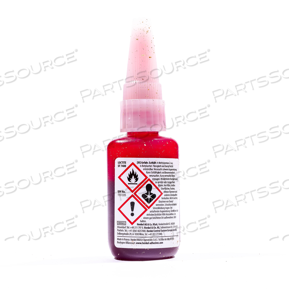 20G RED VARNISTOP 7400 THREADLOCK SOLVENT by Getinge USA Sales, LLC