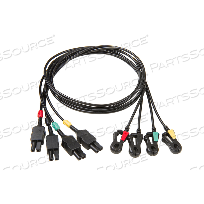 ECG LEADWIRE, 36IN LENGTH, IEC LEAD COLOR CODING, 4 NUMBER OF LEADS by Ivy Biomedical