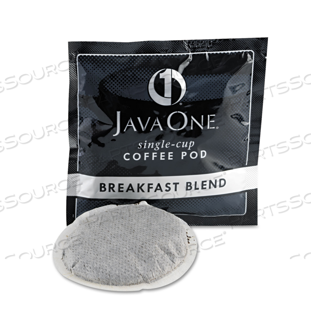COFFEE PODS, BREAKFAST BLEND, SINGLE CUP by Java One