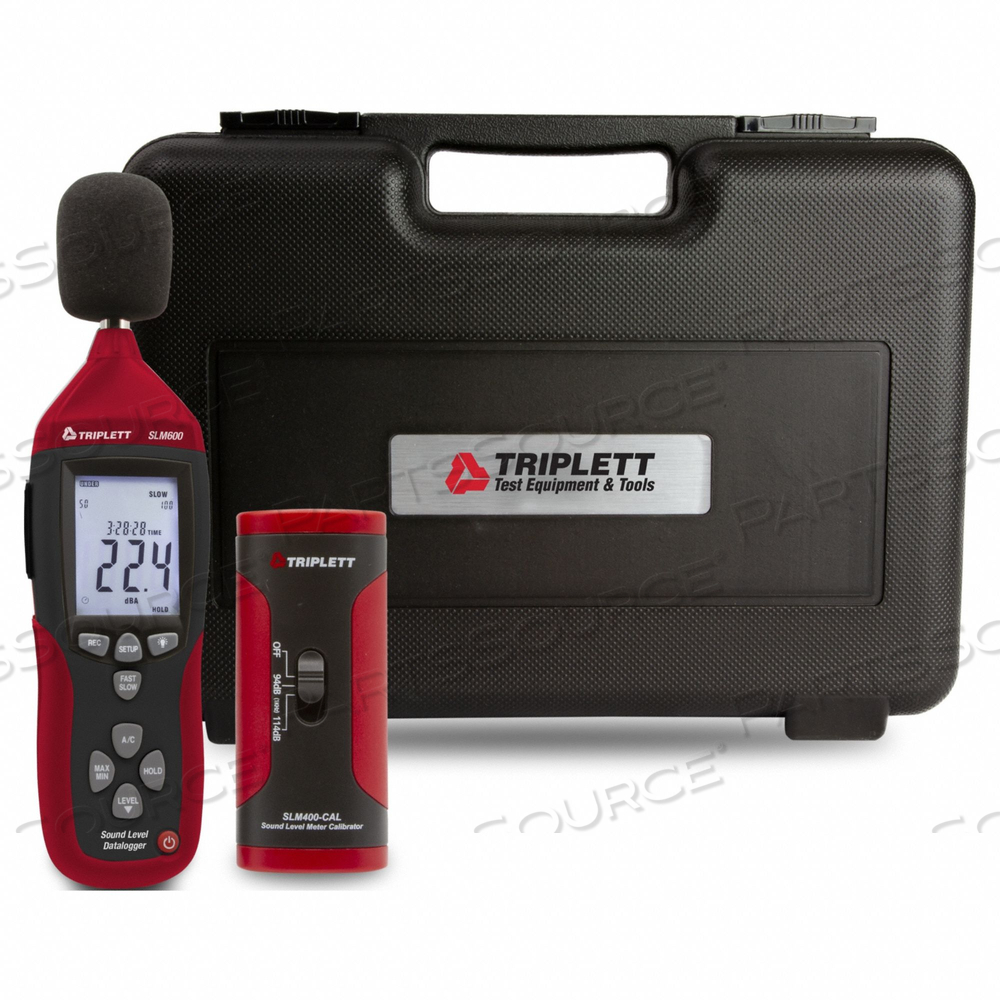 NOISE METER DATALOGGER WITH CALIBRATOR by Triplett
