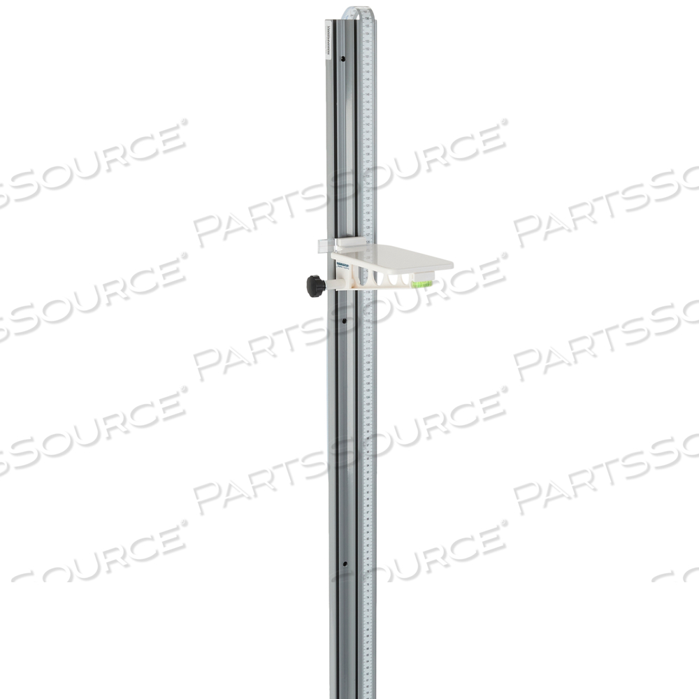 HEIGHT MEASURING ROD, POLYMER, 1/16IN GRADUATIONS, 0 TO 90IN MEASUREMENT RANGE, MECHANICAL DISPLAY TYPE, WALL MOUNT MOUNTING TYPE by Health O Meter Professional Scales