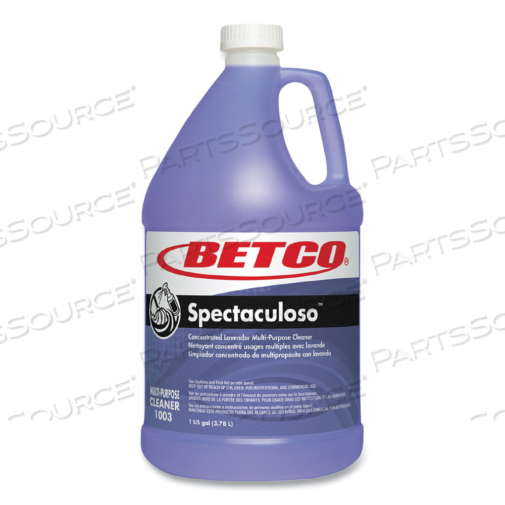 SPECTACULOSO MULTIPURPOSE CLEANER, LAVENDER SCENT, 1 GAL BOTTLE by Betco Corporation