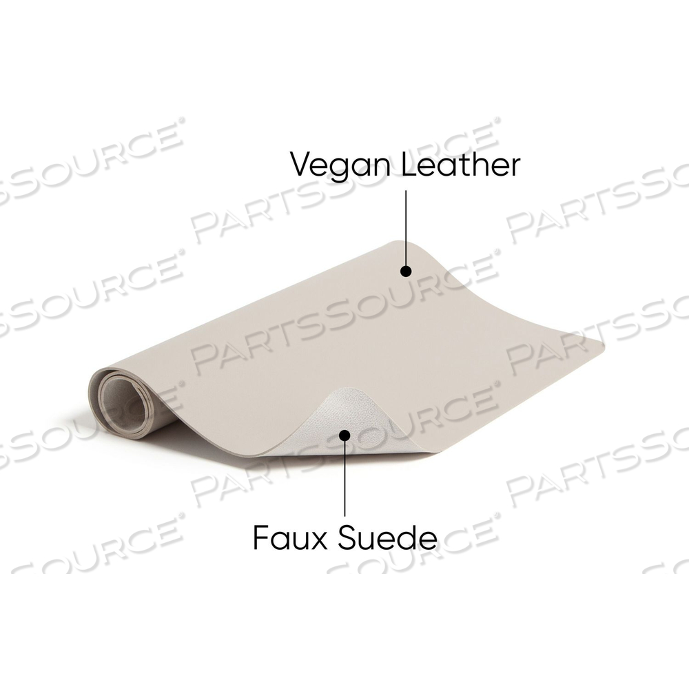 VEGAN LEATHER DESK PADS, 36 X 17, SANDSTONE 