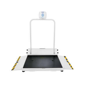 DIGITAL WHEELCHAIR SCALE WITH DUAL RAMPS, KG ONLY, 454 , WHITE by Health O Meter Professional Scales DIGITAL WHEELCHAIR SCALE WITH DUAL RAMPS, KG ONLY, 454 , WHITE by Health O Meter Professional Scales