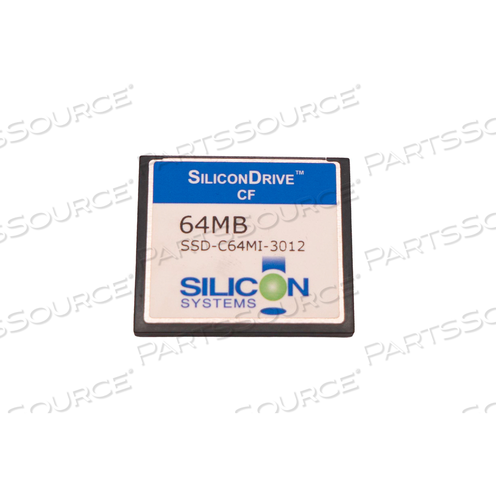 CARD, MEMORY (MODEL 8015 LOGIC BOARD)(COMPACT FLASH CARD 64 MB FOR PCU) 