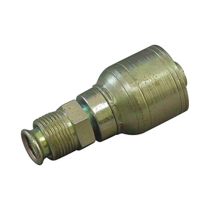 CRIMP FITTING 1/4 I.D. 1/2 M FLARE by Aeroquip