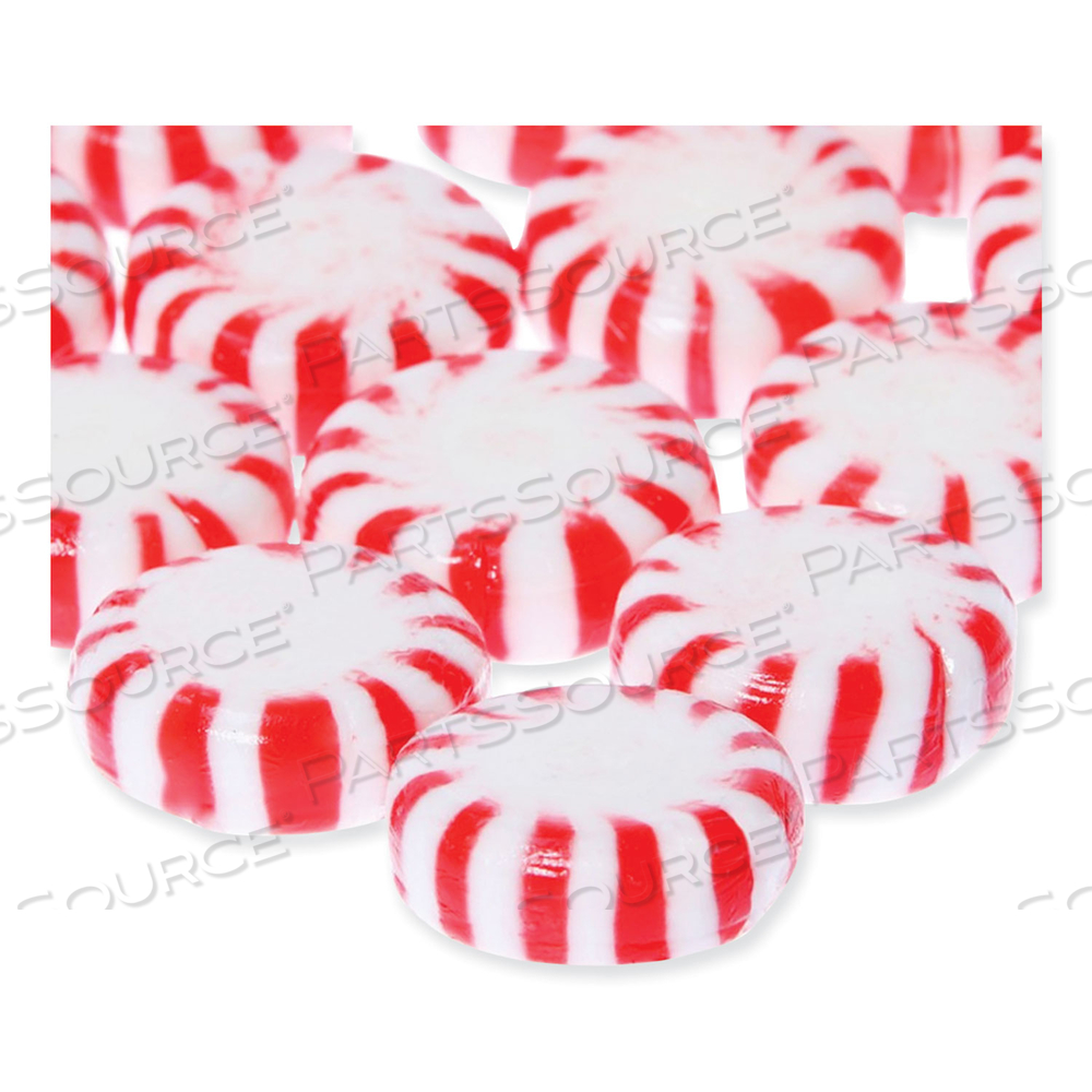 CANDY ASSORTMENTS, STARLIGHT PEPPERMINT CANDY, 1 LB BAG by Office Snax