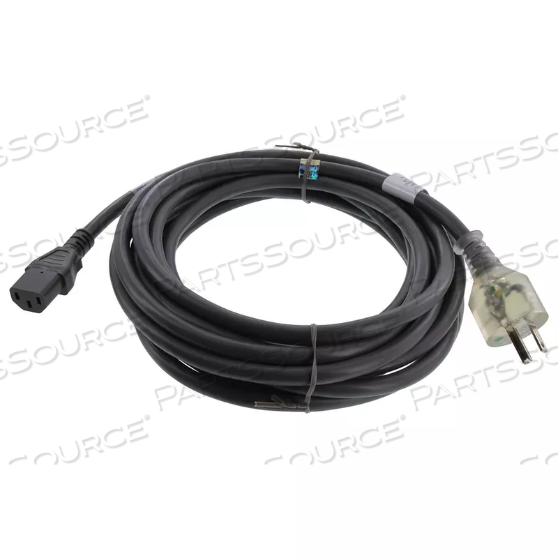 POWER CORD 6.1M L 125VAC NEMA 5-15P TO IEC 320 C13 CONNECTOR by Newark / Element 14 POWER CORD 6.1M L 125VAC NEMA 5-15P TO IEC 320 C13 CONNECTOR by Newark / Element 14