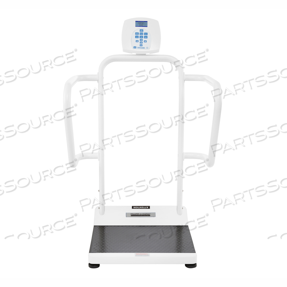 1000LB DIGITAL HANDRAIL HOM BARIATRIC SCALE WITH BUILT-IN PELSTAR WIRELESS by Health O Meter Professional Scales 1000LB DIGITAL HANDRAIL HOM BARIATRIC SCALE WITH BUILT-IN PELSTAR WIRELESS by Health O Meter Professional Scales