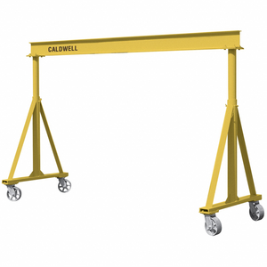 PORTABLE GANTRY CRANE 16 FT H YELLOW by Caldwell